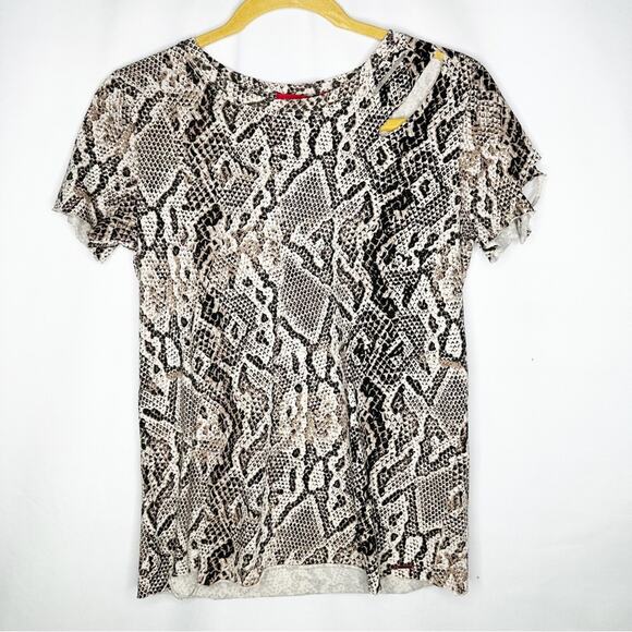 n:PHILANTHROPY Atlas Tee in Sand Python NWT in Size XS - Picture 2 of 7